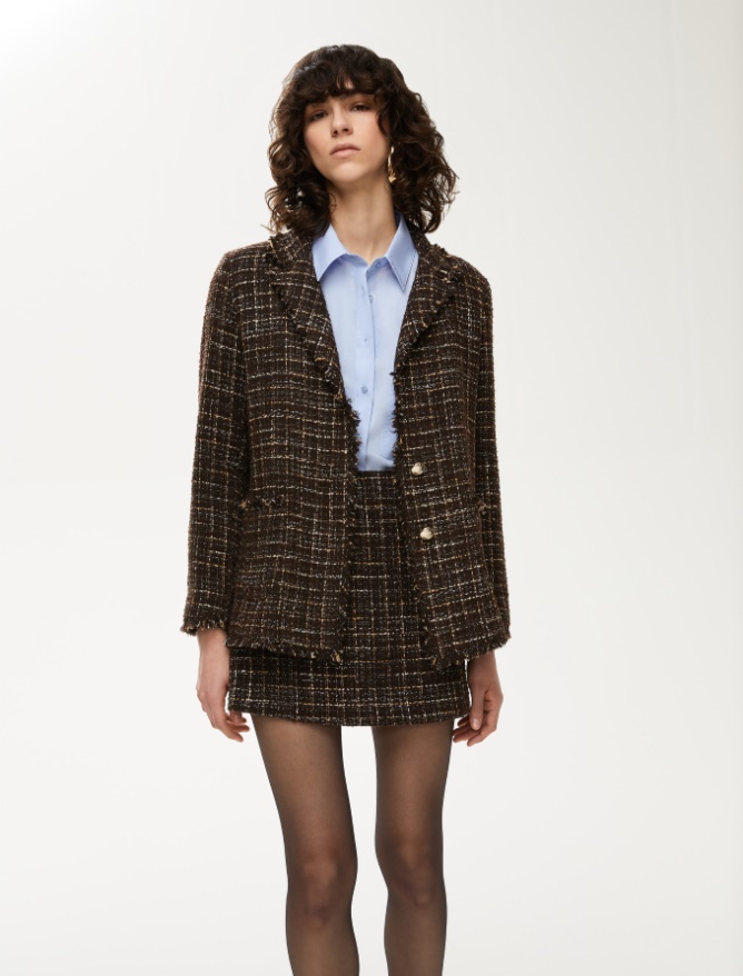 Basketweave blazer - 