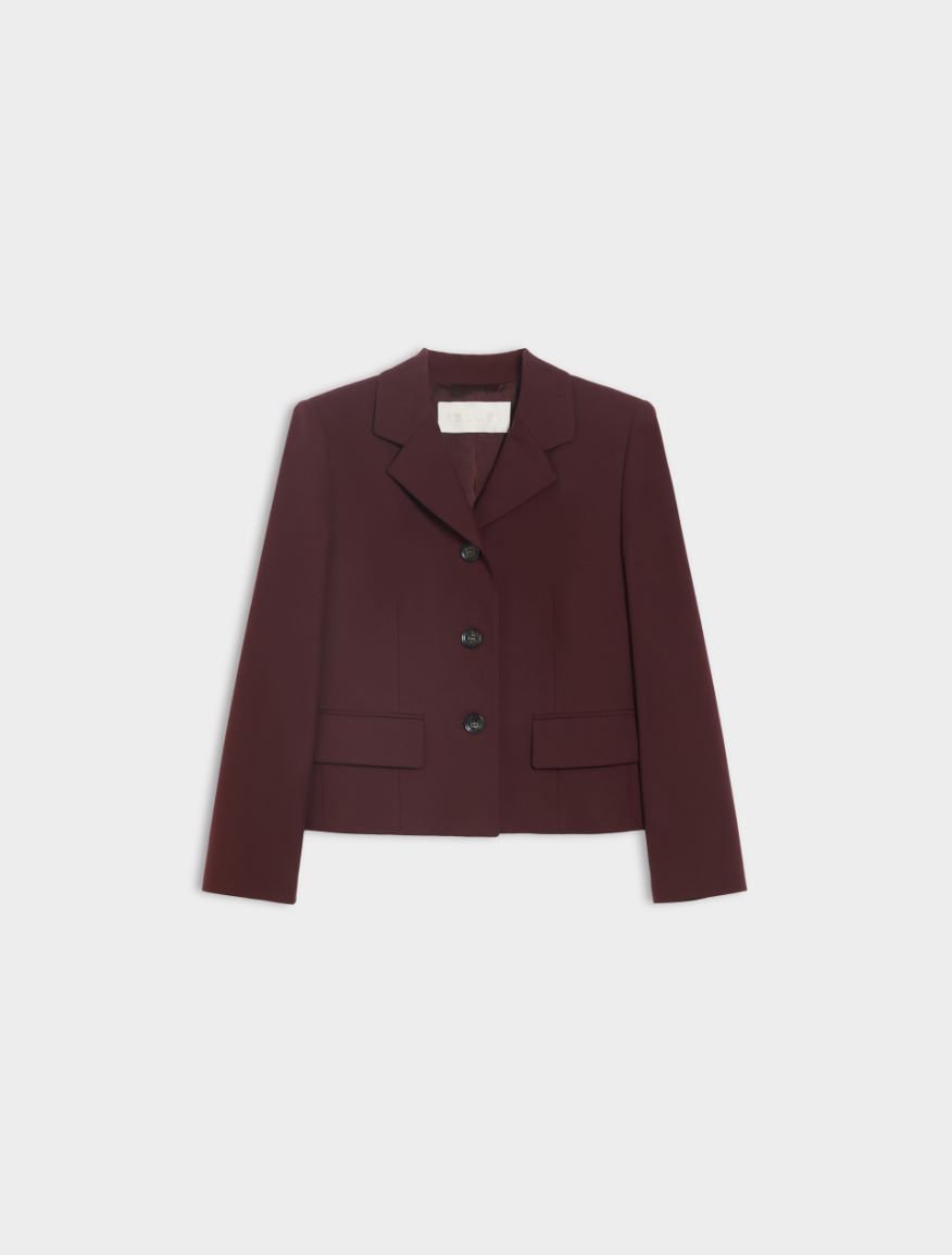 Short jacket - BORDEAUX - Iblues - 5