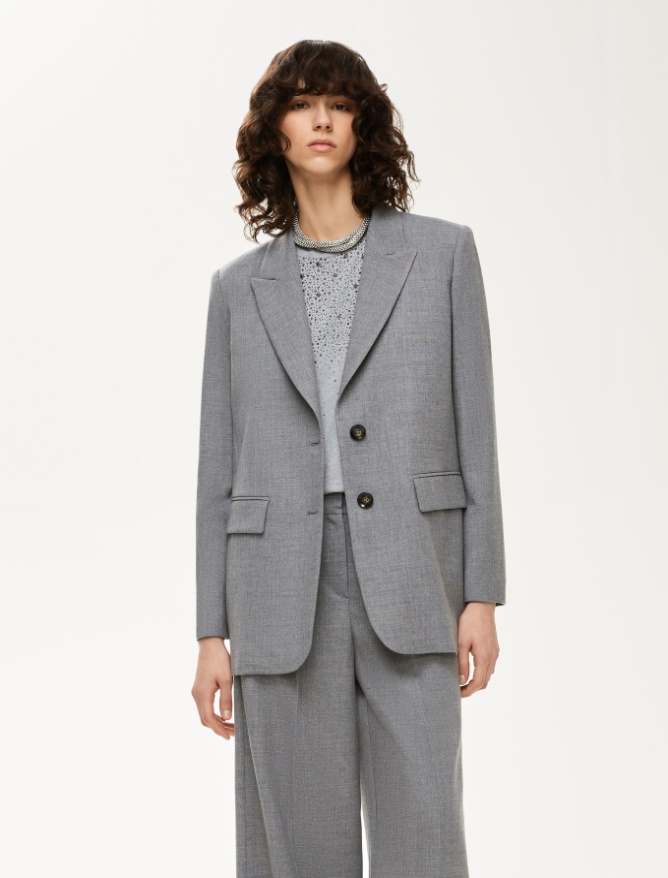 Fitted-waist blazer - 