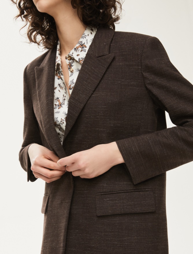 Fitted-waist blazer - 
