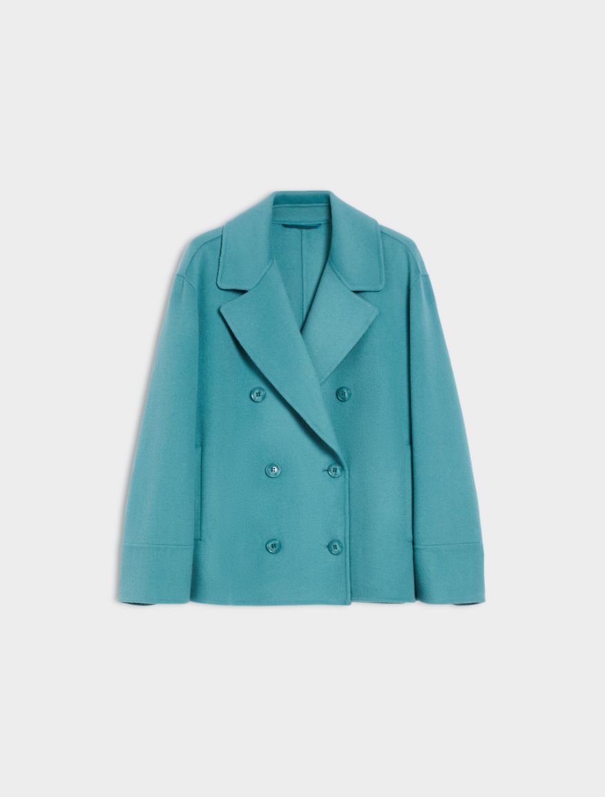 Double-breasted jacket - TURQUOISE - Iblues - 5