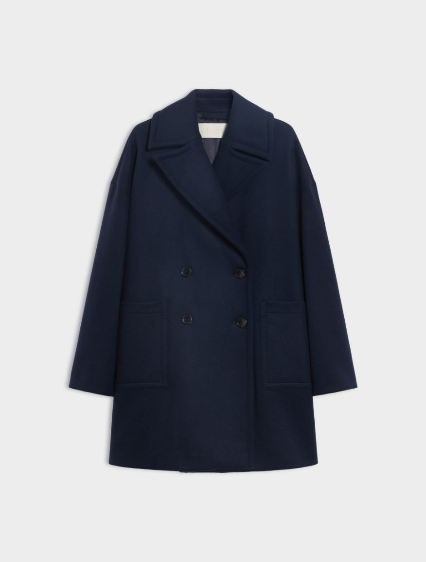 Oversized jacket - MIDNIGHTBLUE - Iblues - 5