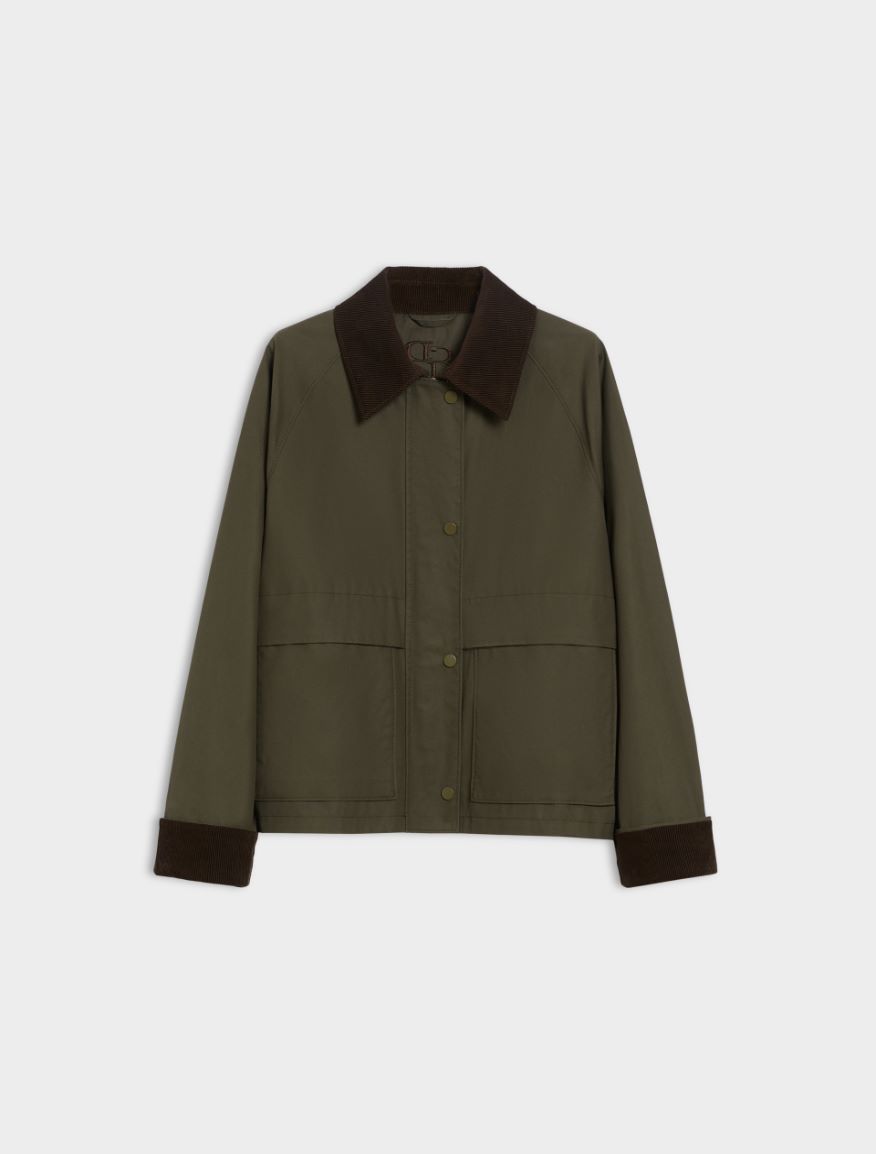 Waxed jacket - KAKI - Iblues - 5