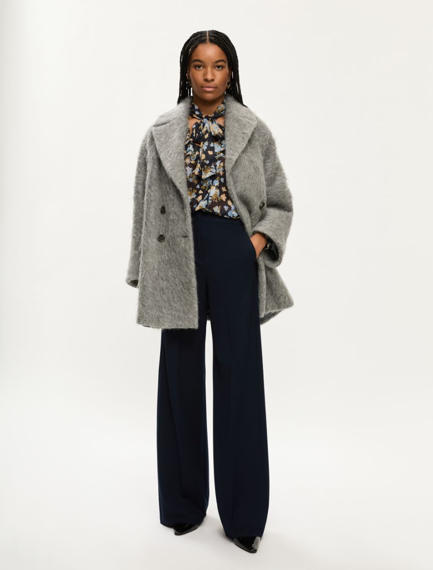Oversized jacket - LIGHT GREY - Iblues - 4