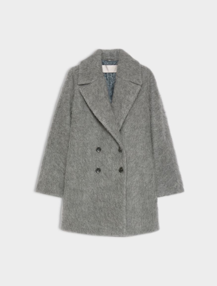 Oversized jacket - LIGHT GREY - Iblues - 5