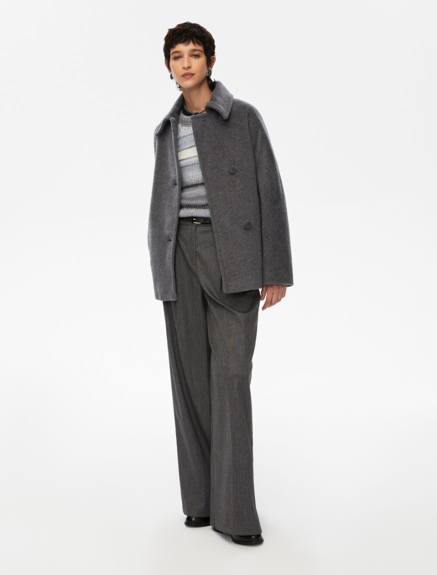 Straight-fit jacket - DARK GREY - Iblues - 4