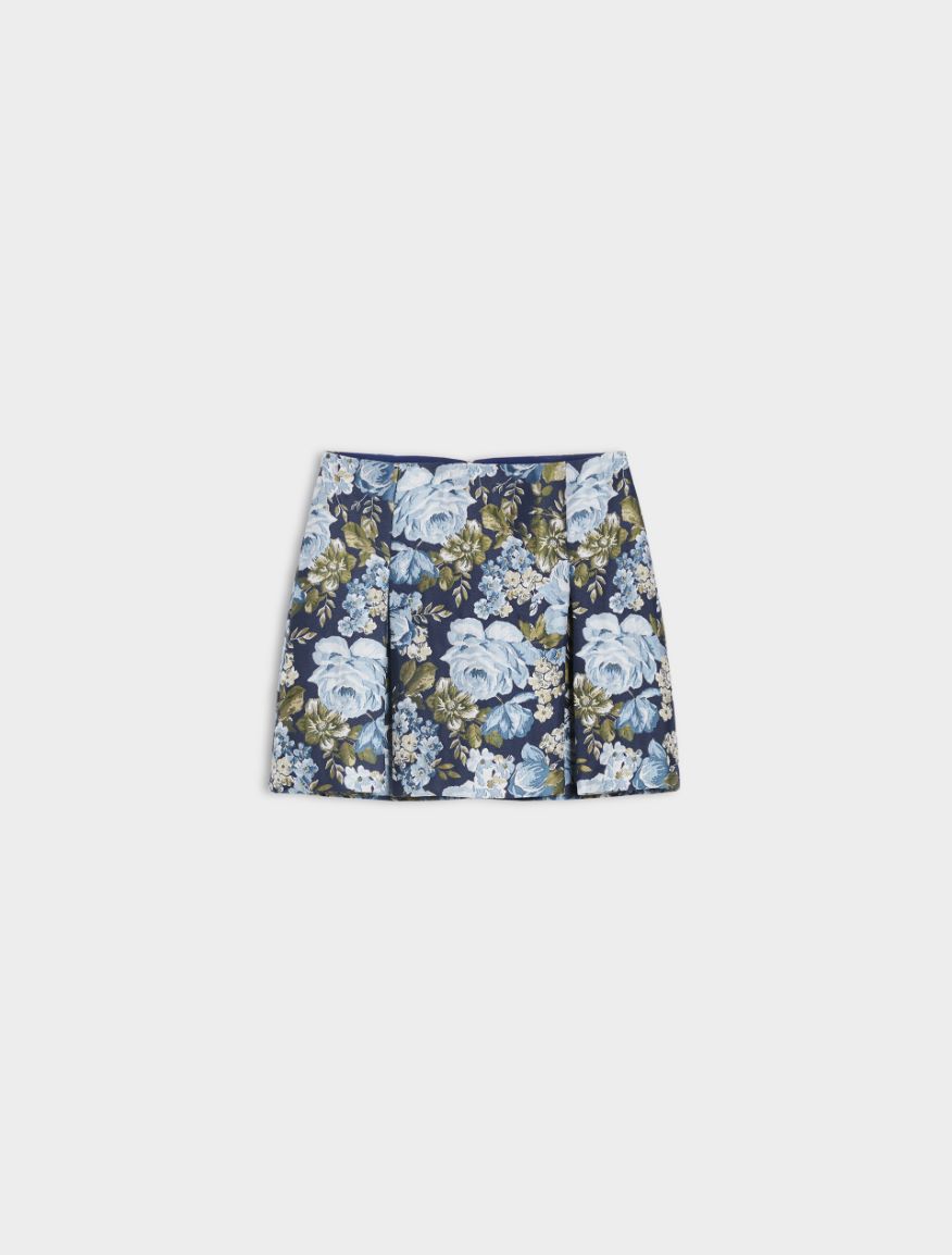 A-line skirt - DEEP BLUE - Iblues - 5
