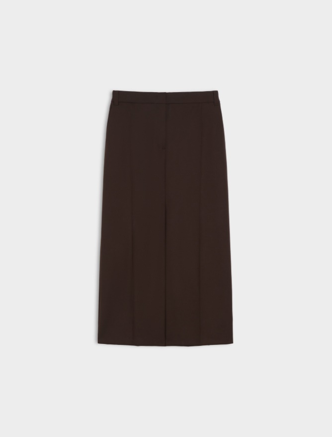 Slit-detail skirt - 