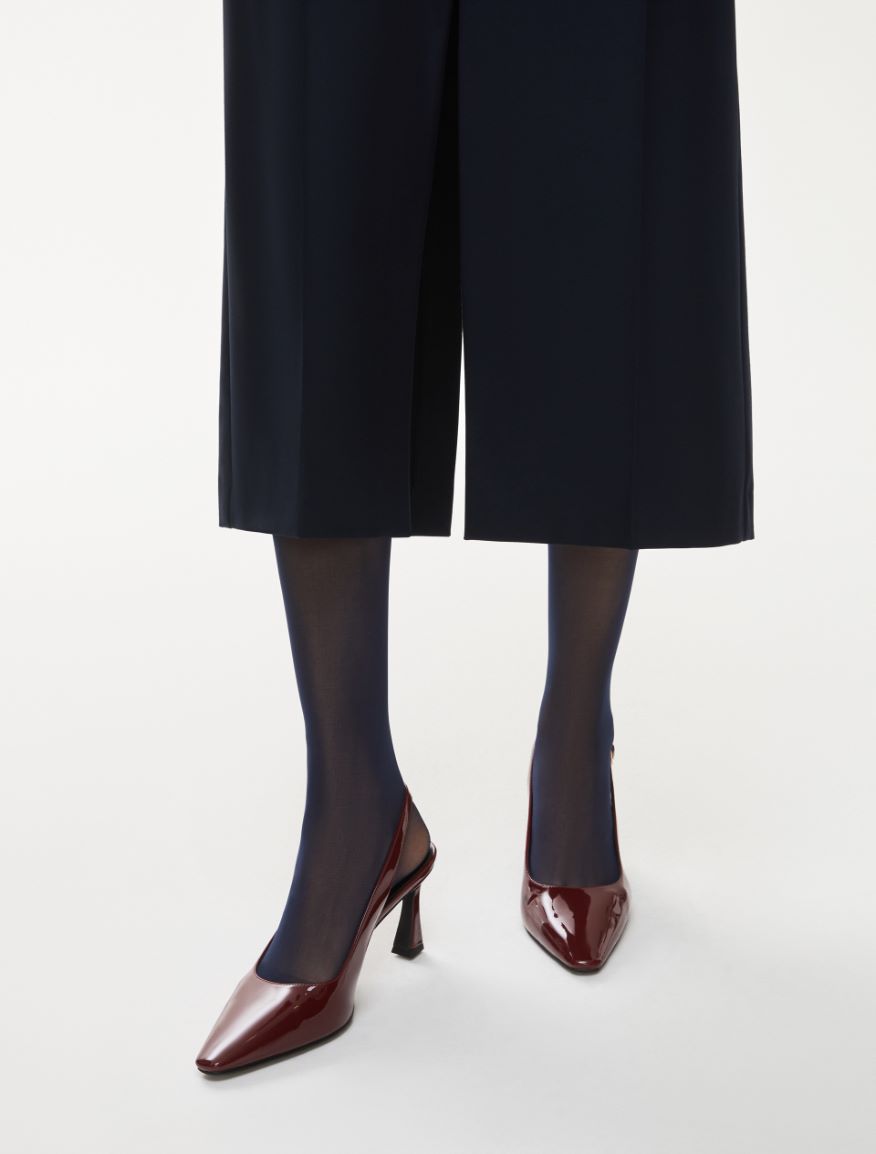 Slit-detail skirt - NAVY - Iblues - 3