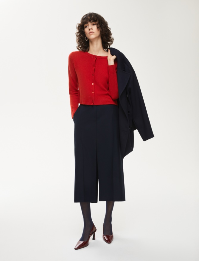 Slit-detail skirt - 
