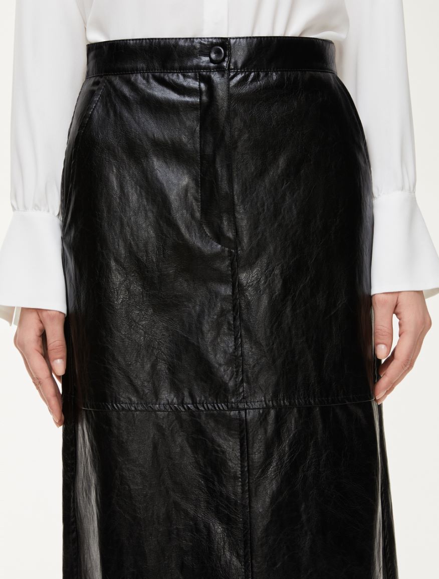 A-line skirt - BLACK - Iblues - 3