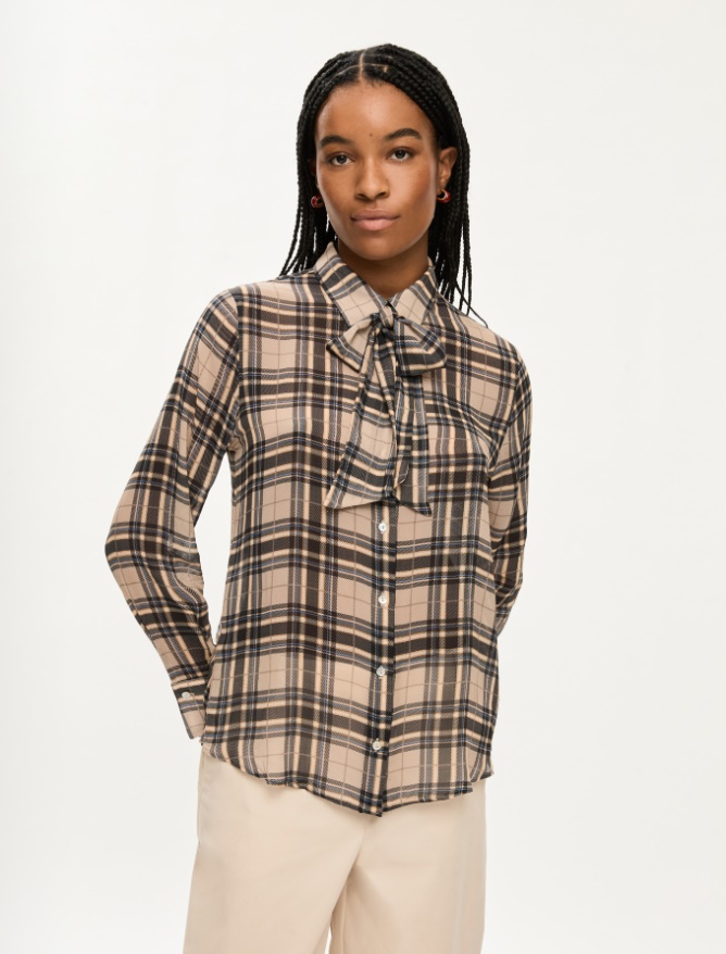 Printed shirt - CREAM - Iblues