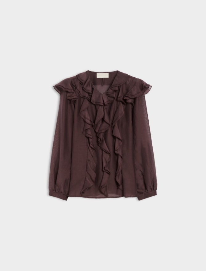 Silk-blend blouse - 