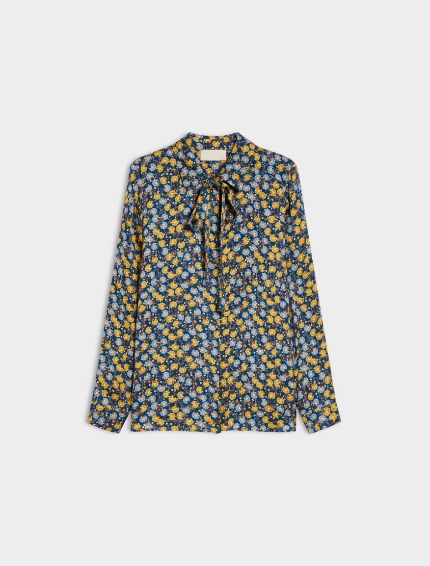 Printed shirt - MIDNIGHTBLUE - Iblues - 5