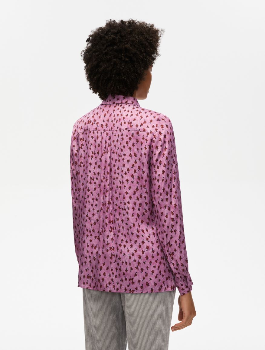 Printed shirt - MAUVE - Iblues - 2
