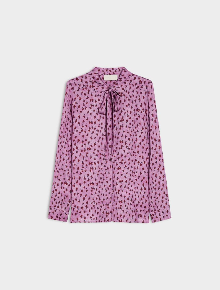 Printed shirt - MAUVE - Iblues - 5