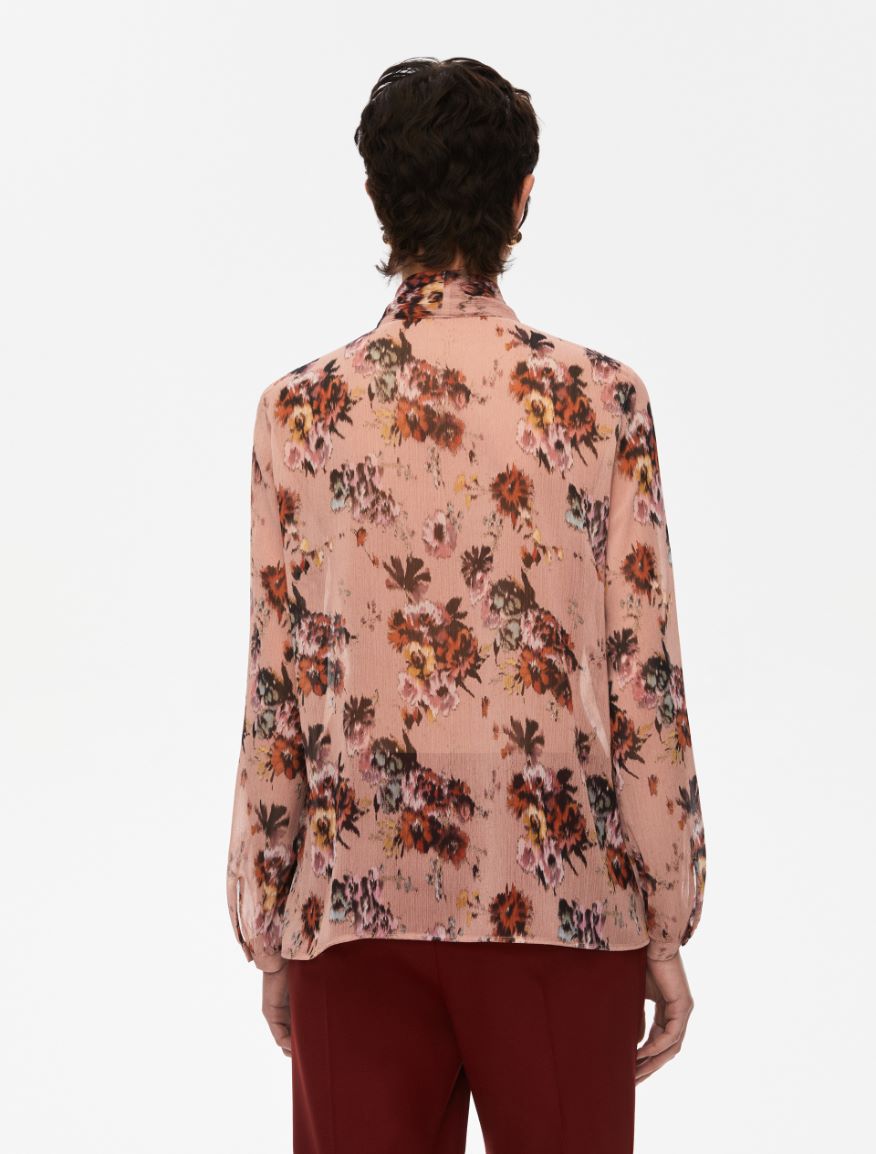 Printed shirt - SUGARED-ALMOND ROSE - Iblues - 2