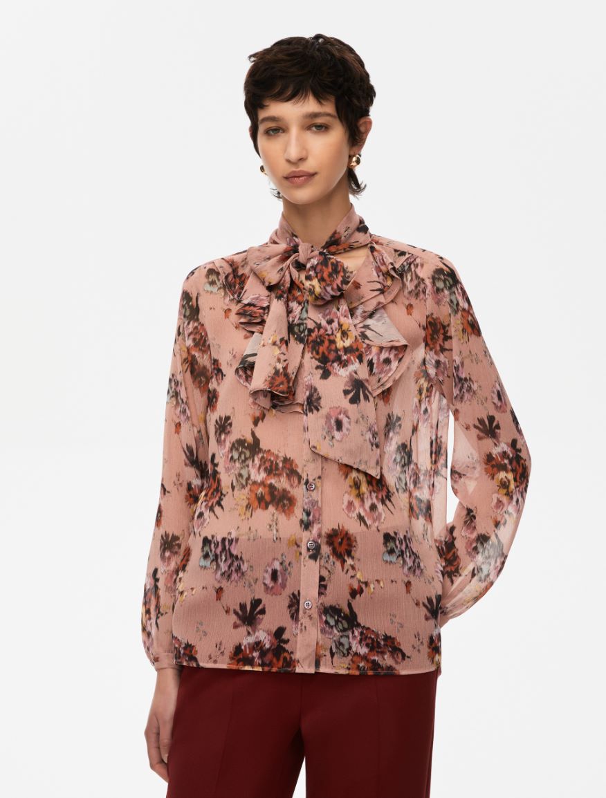 Printed shirt - SUGARED-ALMOND ROSE - Iblues - 3