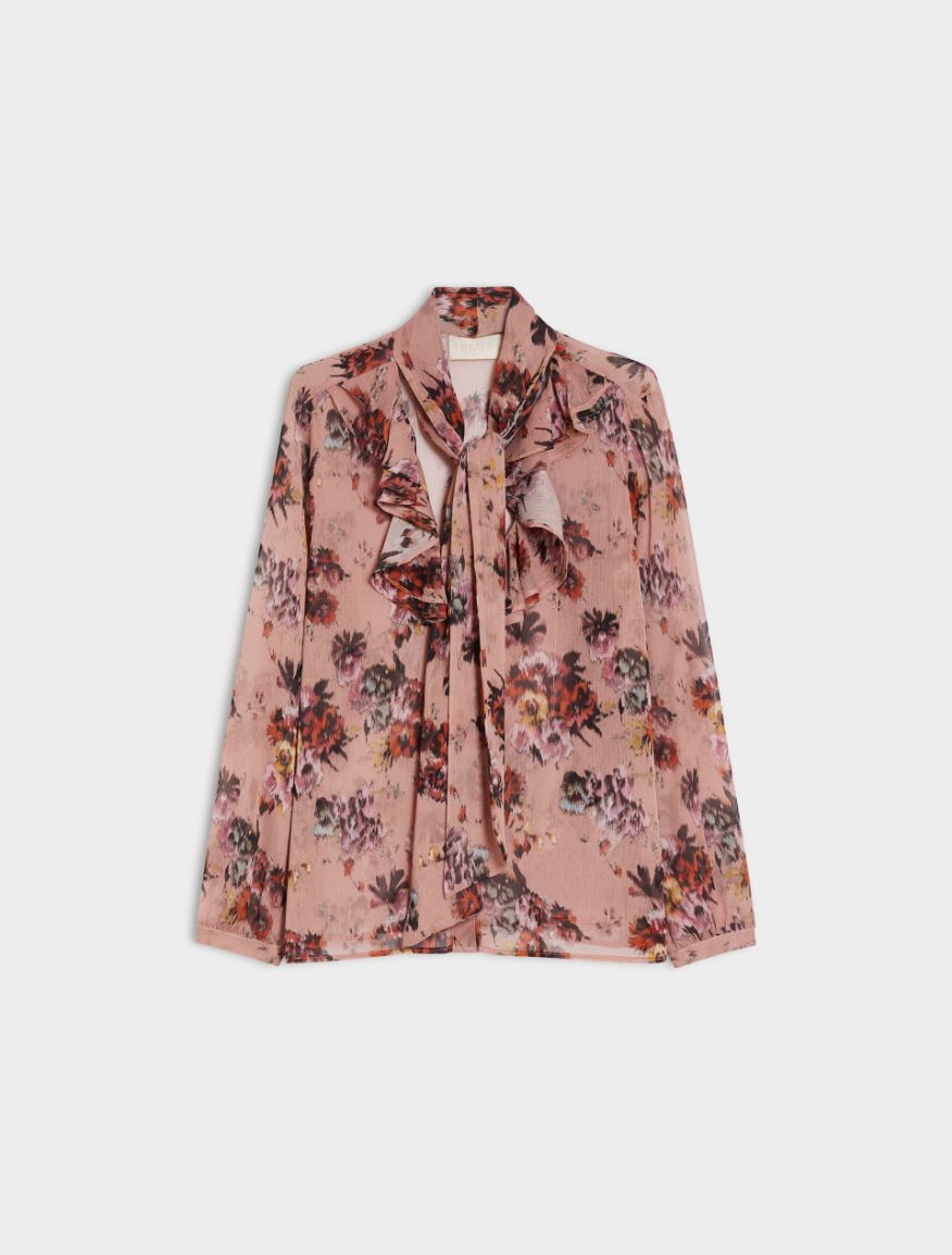 Printed shirt - SUGARED-ALMOND ROSE - Iblues - 5