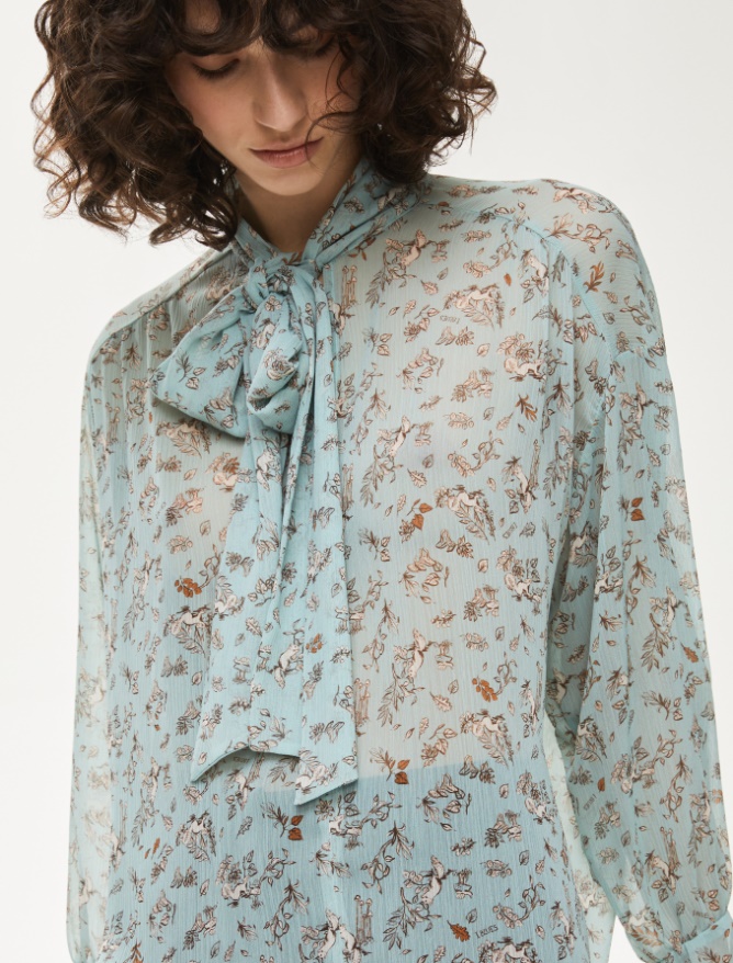Crepe blouse - 