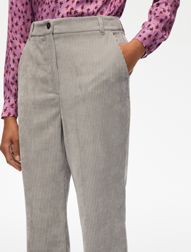 Velvet trousers - 
