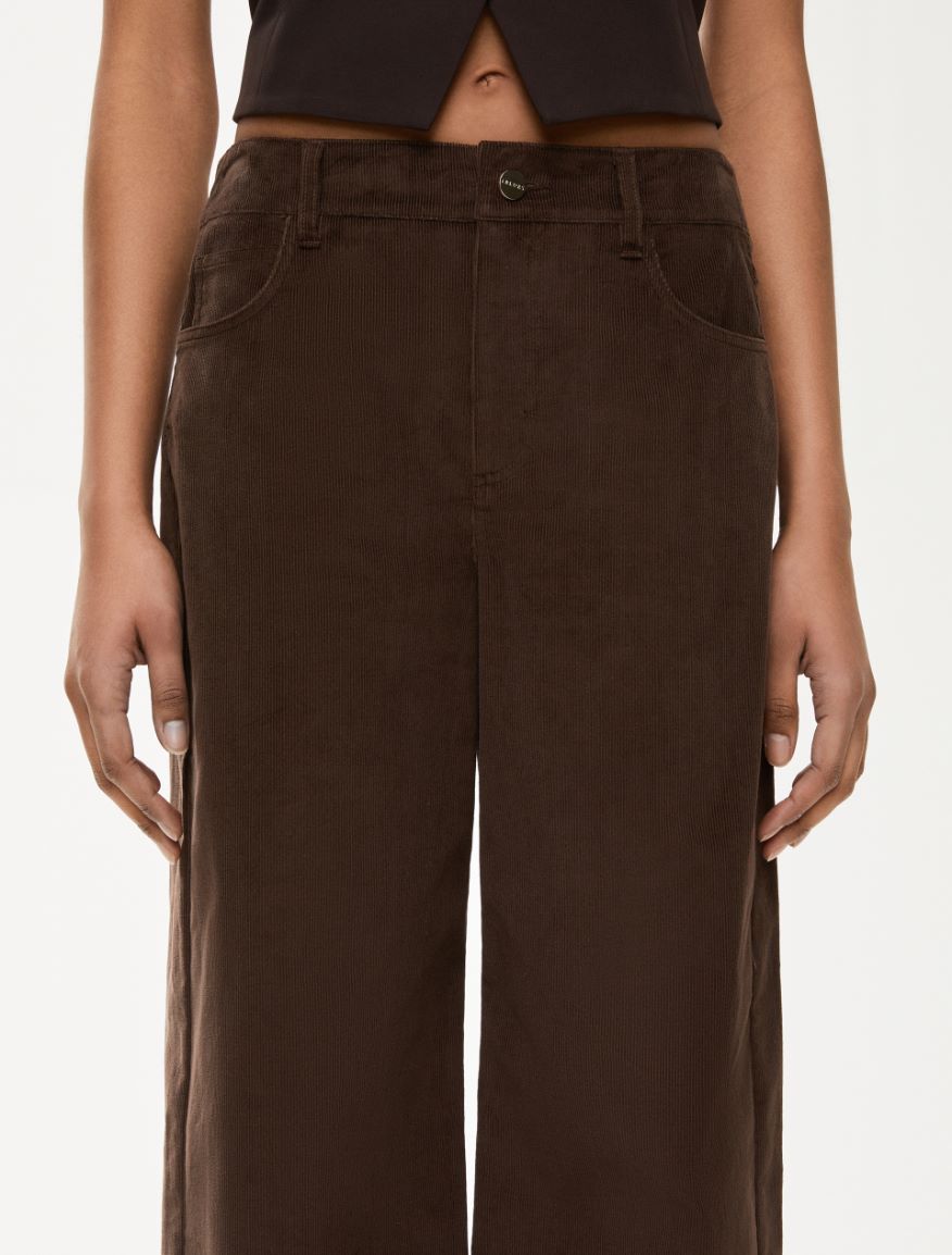 Velvet trousers - BROWN - Iblues - 3