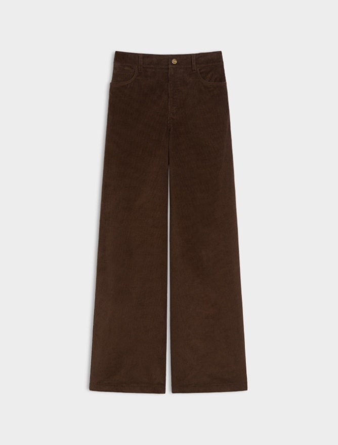 Velvet trousers - 