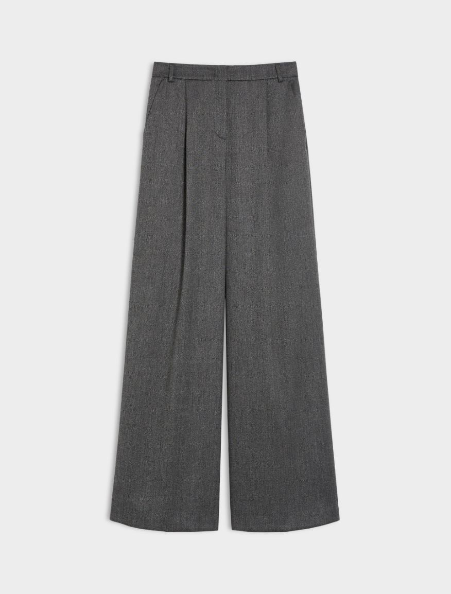 Pantaloni in flanella - GRIGIO SCURO - Iblues - 5