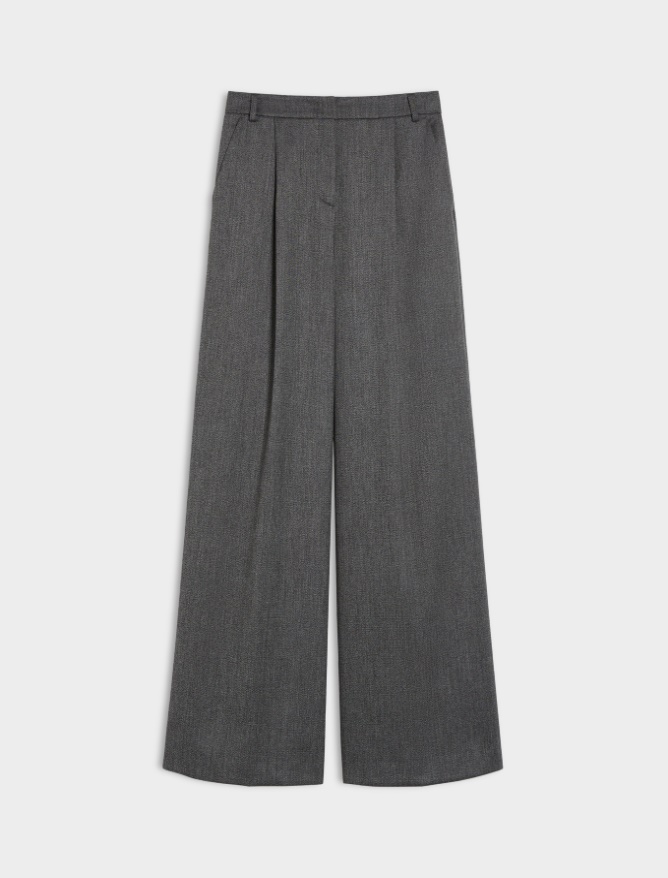 Flannel trousers -
