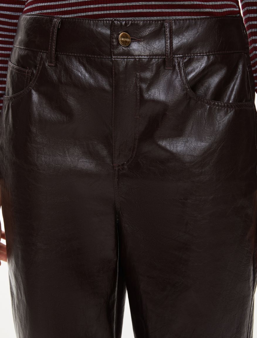 5-pocket trousers - BORDEAUX - Iblues - 3