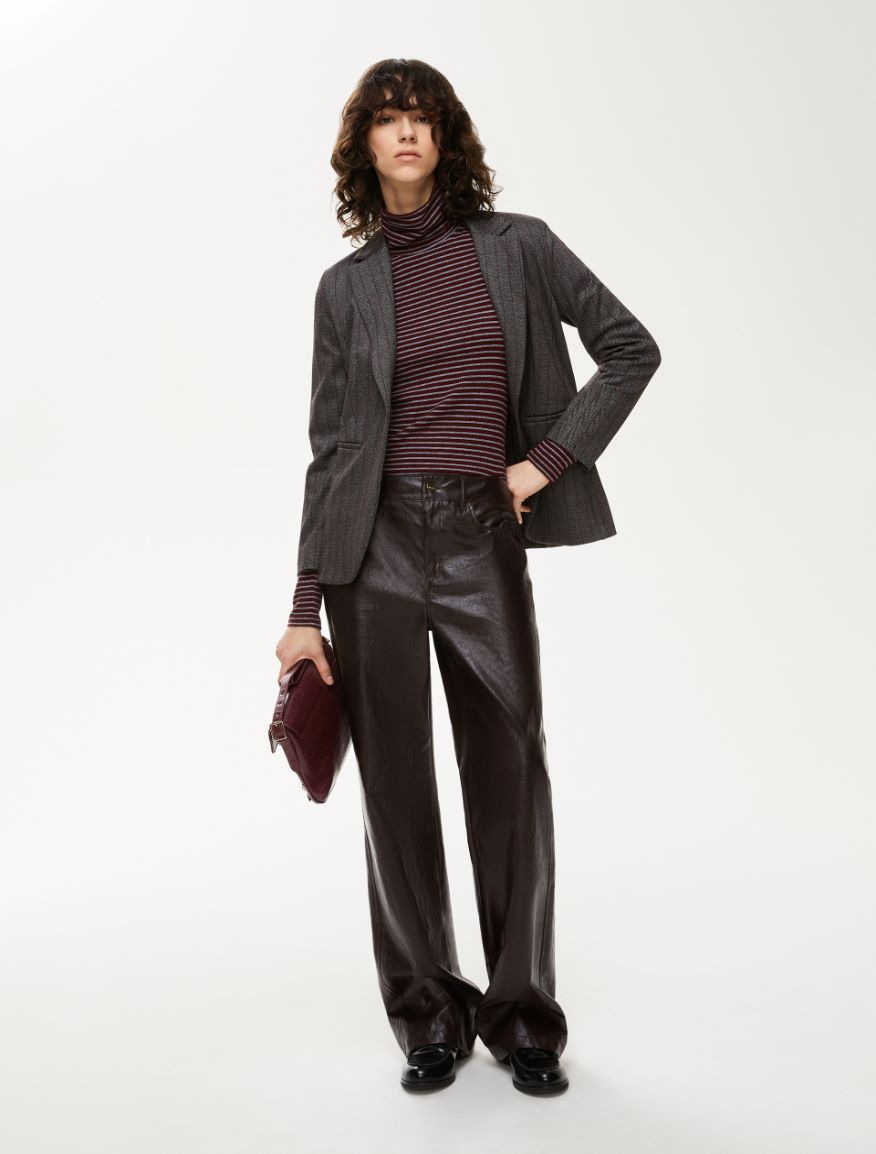 5-pocket trousers - BORDEAUX - Iblues - 4