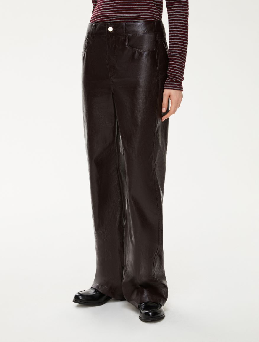5-pocket trousers - BORDEAUX - Iblues