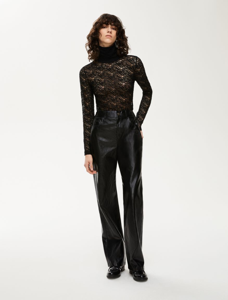 5-pocket trousers - BLACK - Iblues - 4