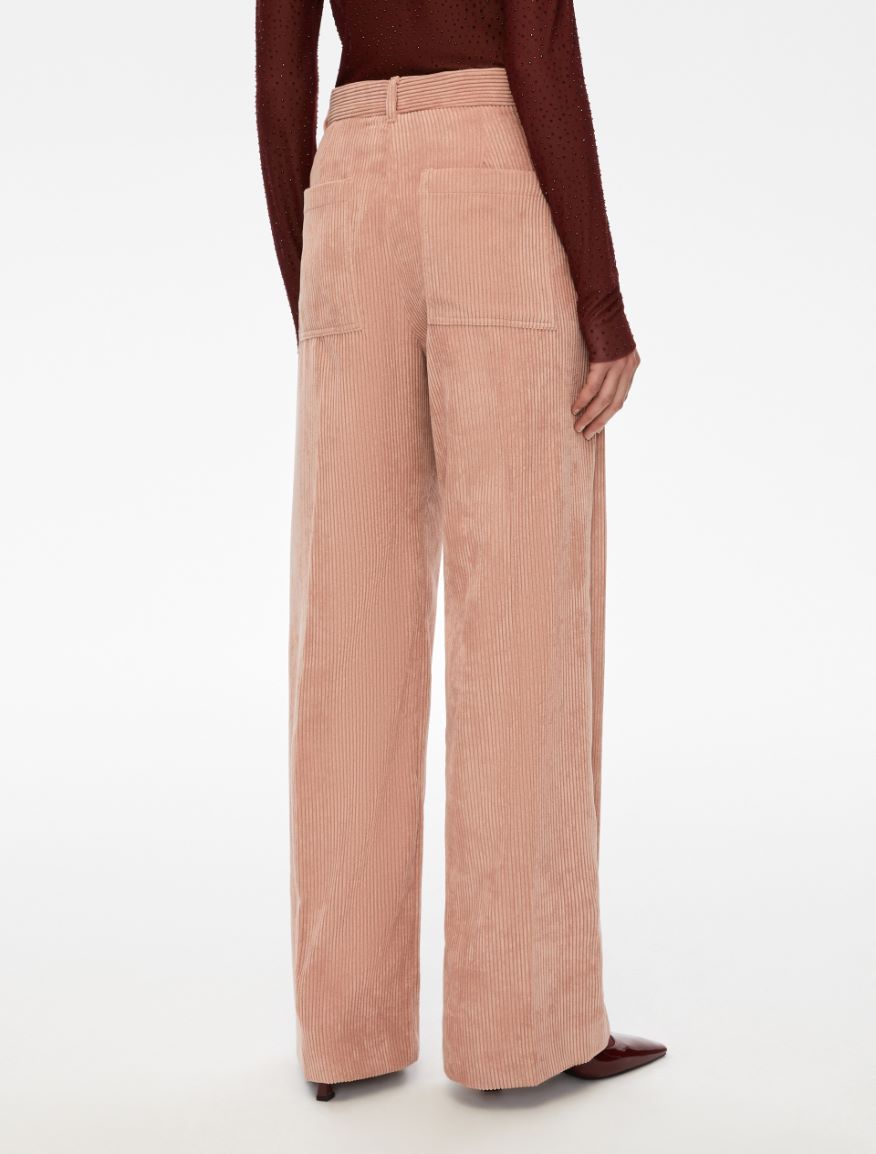 Velvet trousers - POWDER - Iblues - 2