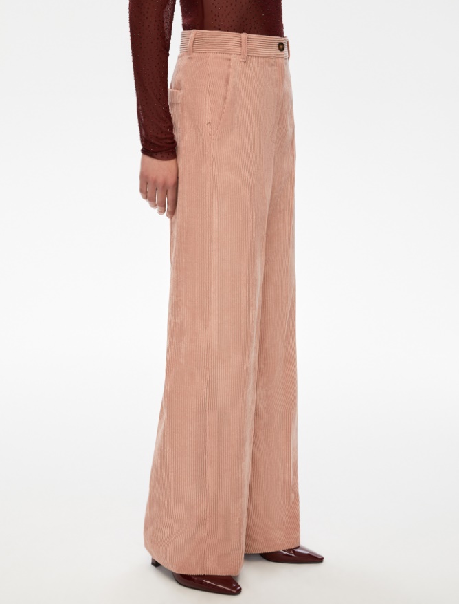Velvet trousers - 