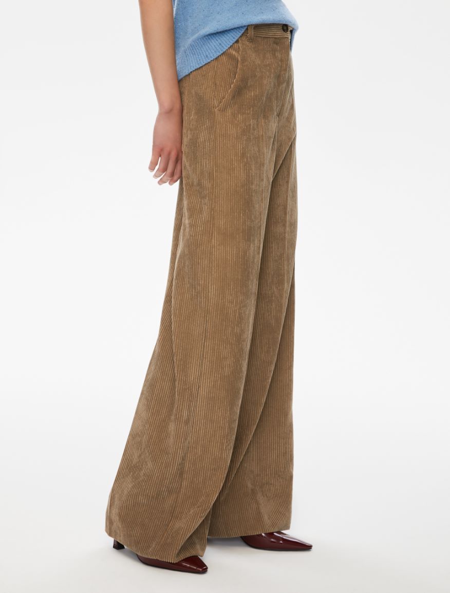 Velvet trousers - MUD - Iblues - 3