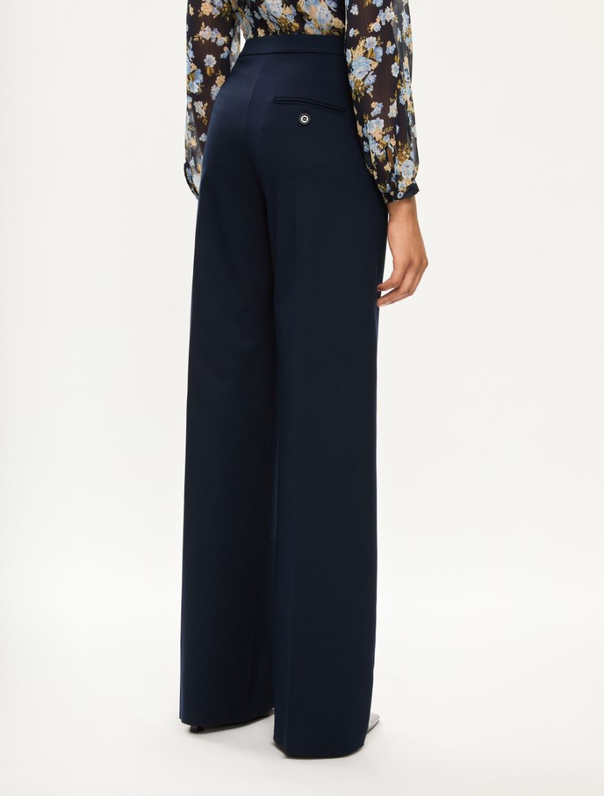 Straight trousers - MIDNIGHTBLUE - Iblues - 2