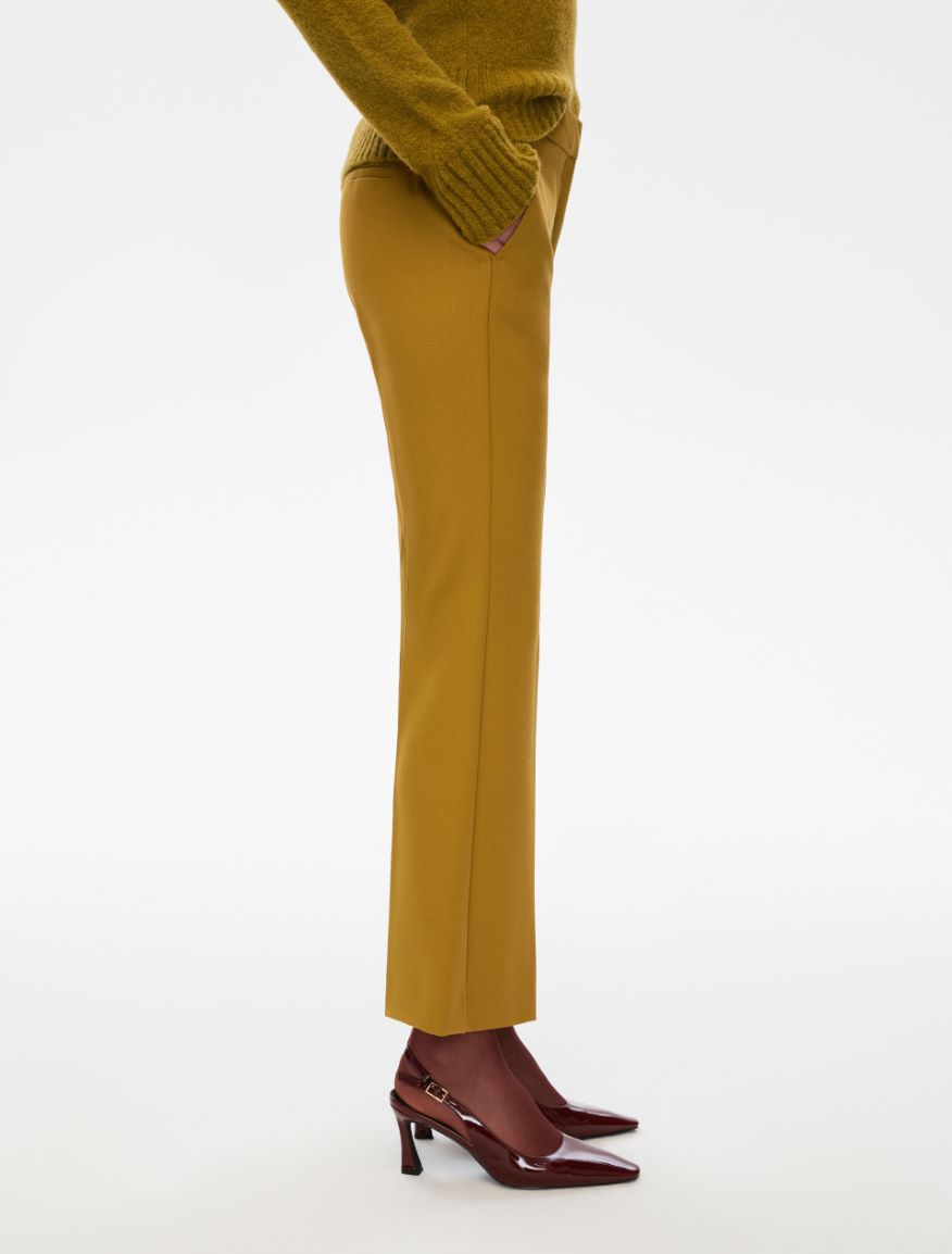 Flared trousers - OLIVE - Iblues - 3