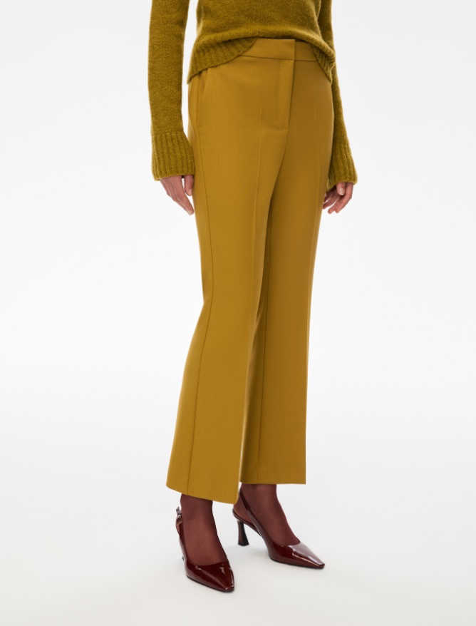 Flared trousers - OLIVE - Iblues