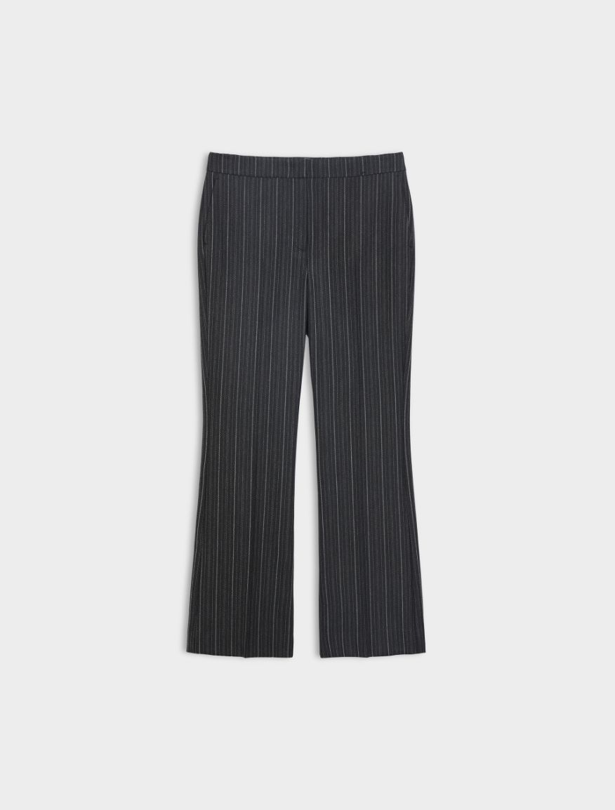 Pantaloni a zampa - GRIGIO SCURO MELANGE - Iblues - 5