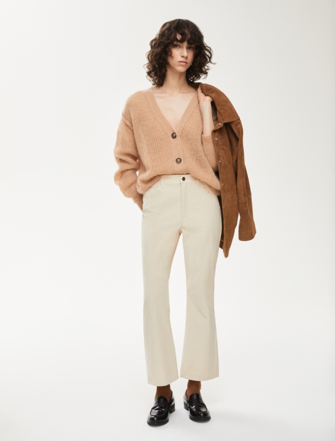 Bootcut trousers - EGGNOG - Iblues
