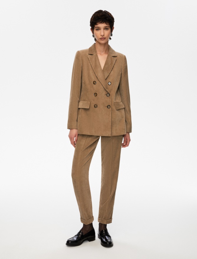 Velvet trousers - 
