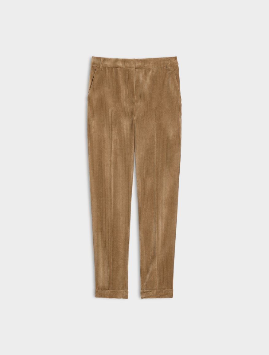 Velvet trousers - MUD - Iblues - 5