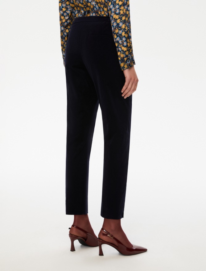 Semi-fitted trousers - MIDNIGHTBLUE