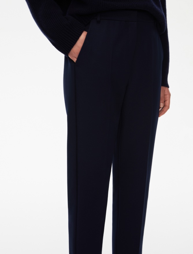 Pantaloni semiaderenti - BLU NOTTE
