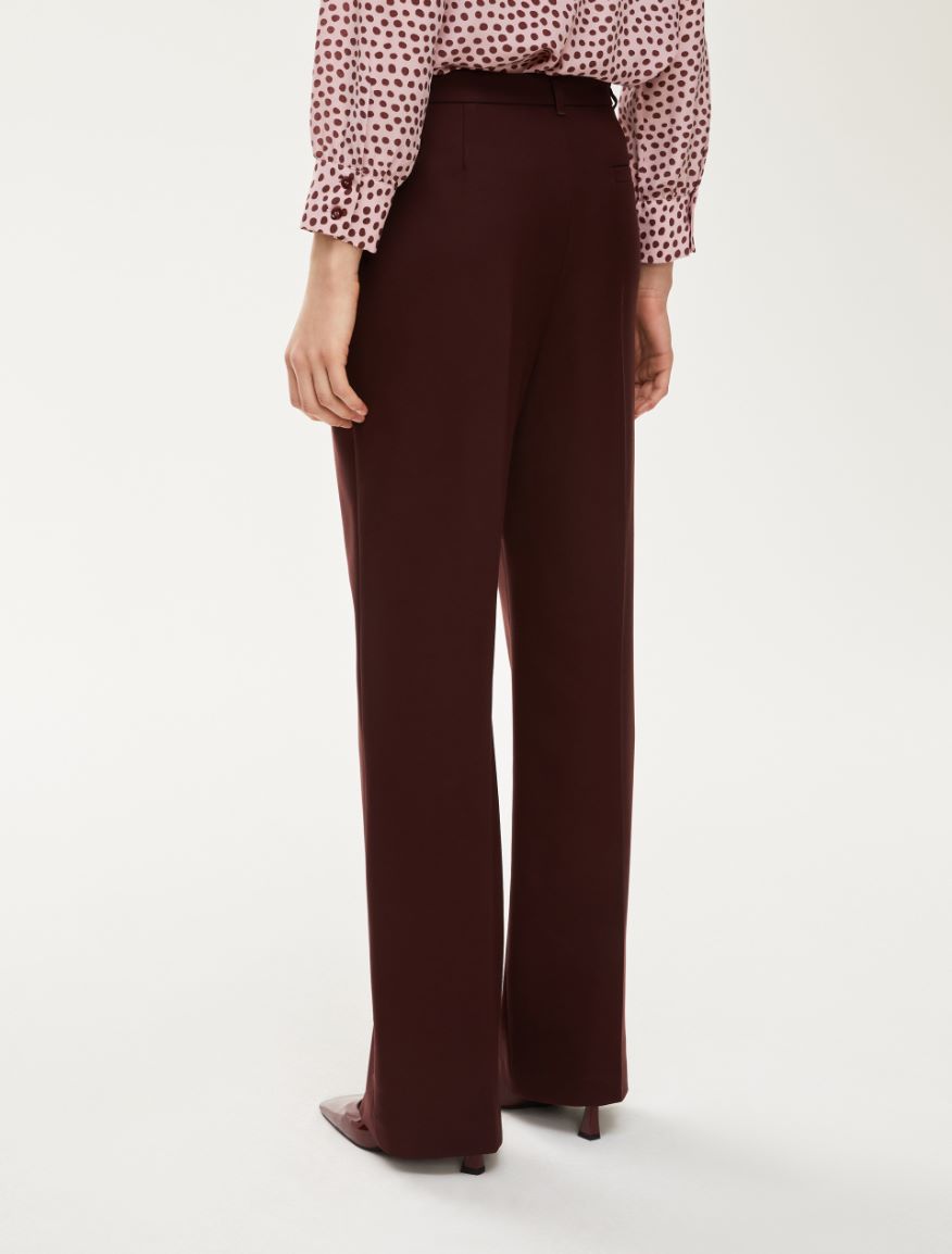 Straight trousers - BORDEAUX - Iblues - 2