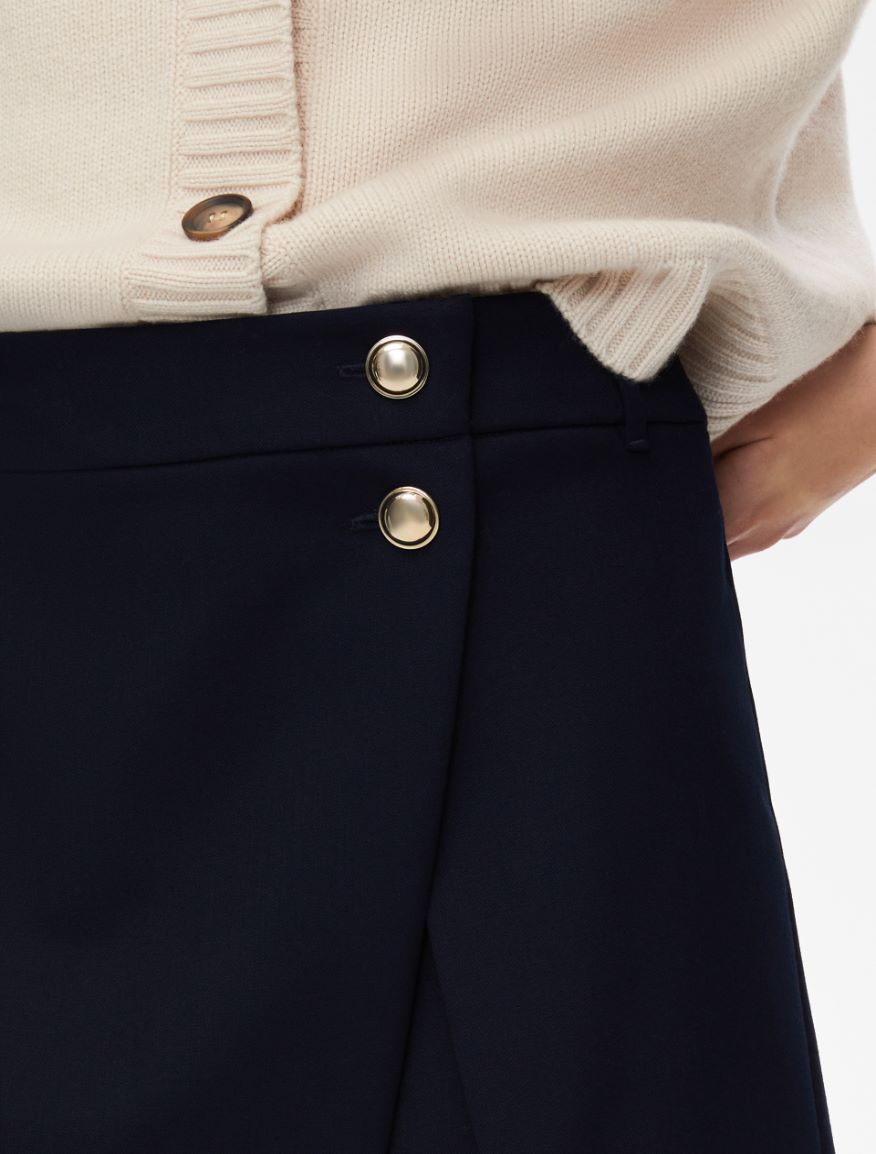 Wrap shorts - MIDNIGHTBLUE - Iblues - 3