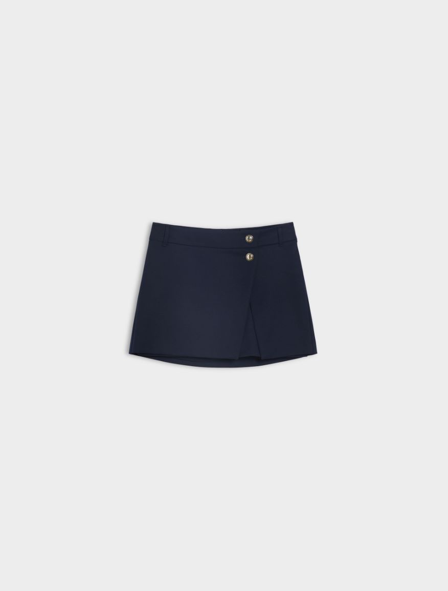 Wrap shorts - MIDNIGHTBLUE - Iblues - 5