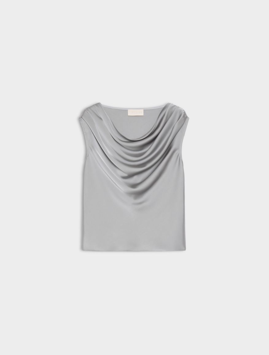 Satin top - PEARL - Iblues - 5