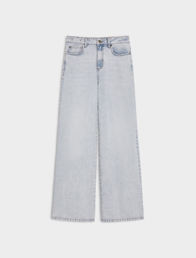 Wide-leg jeans - 